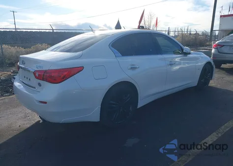 2017 Infiniti Q50 3.0T Sport из США, поврежденный, VIN JN1EV7AR2HM833464
